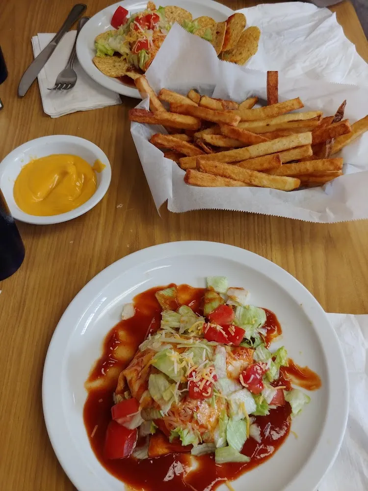 Wet Burrito & Cheese Fries